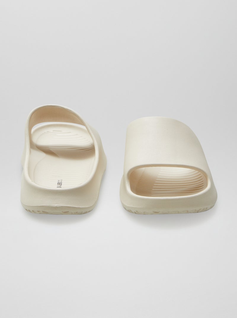 Mules piscine monobloc Beige - Kiabi