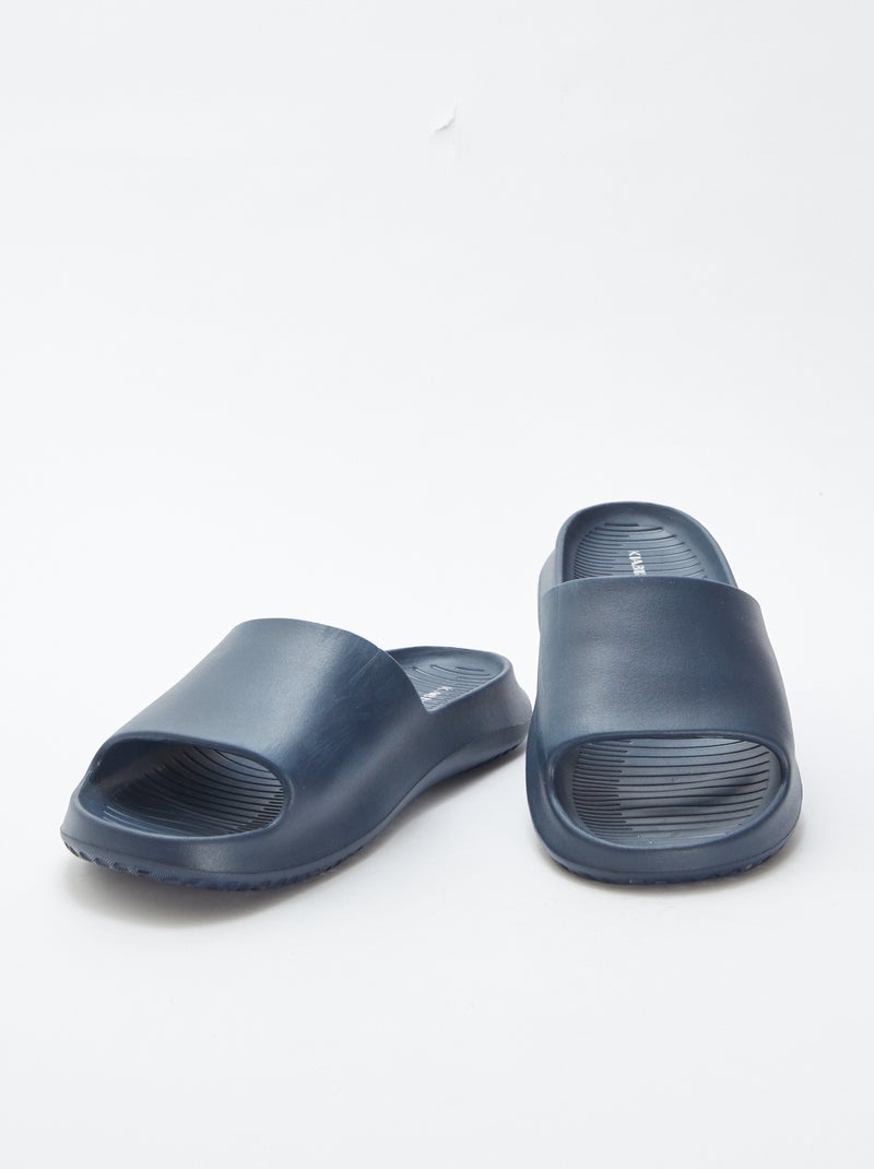 Mules piscine monobloc BLEU - Kiabi