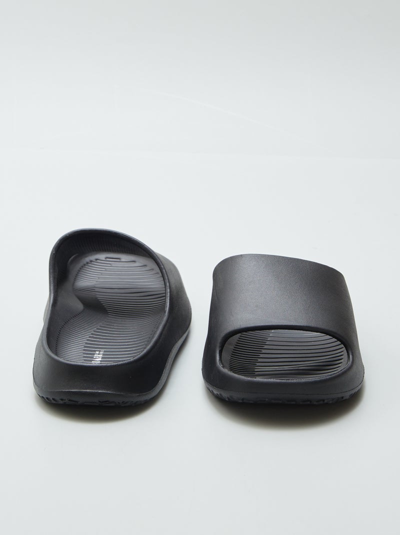 Mules piscine monobloc Noir - Kiabi