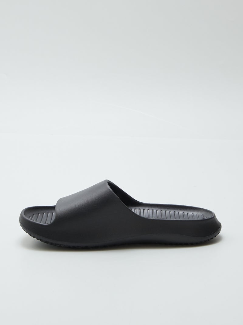 Mules piscine monobloc Noir - Kiabi