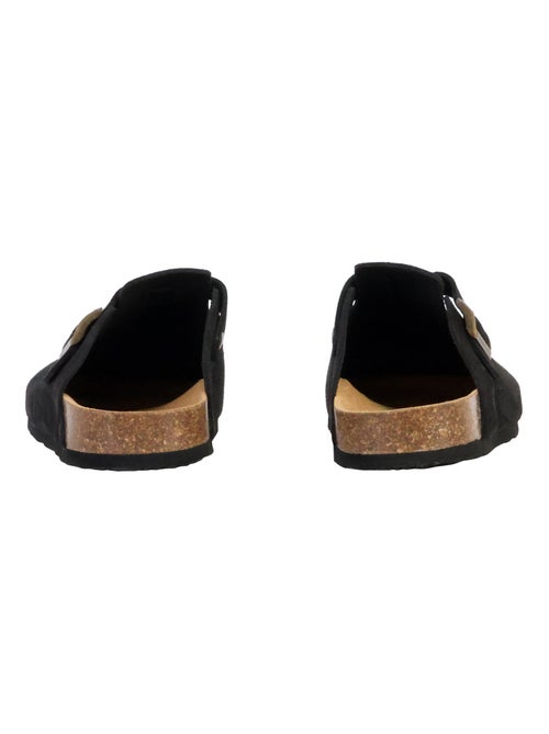 Mules Plate Cuir Natural World - Kiabi