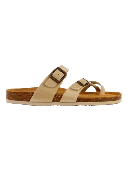 Mules Plate Cuir Plakton Bombay - Kiabi