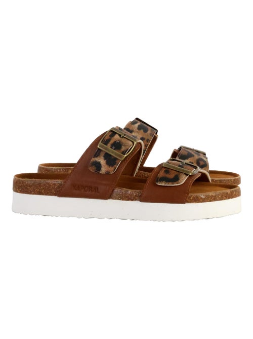 Mules Plate Cuir Solinea - Kiabi