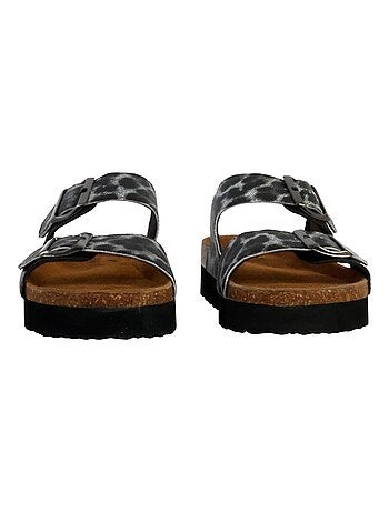 Mules Plate Cuir Solinea