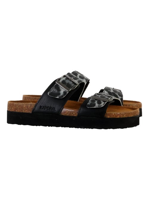 Mules Plate Cuir Solinea - Kiabi