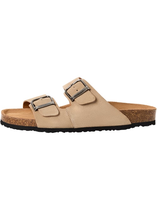 Mules Plate Cuir Tamaris - Kiabi