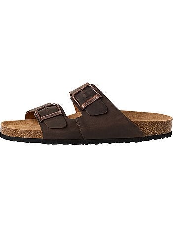 Mules Plate Cuir Tamaris