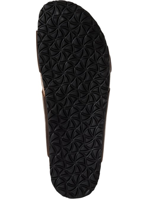 Mules Plate Cuir Tamaris - Kiabi
