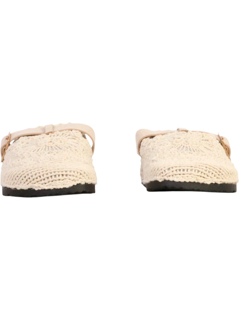 Mules Plates à Enfiler Joia Beige - Kiabi
