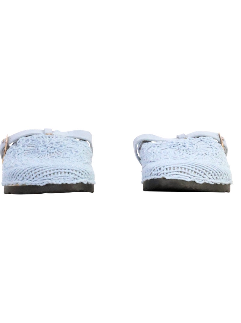 Mules Plates à Enfiler Joia Bleu - Kiabi