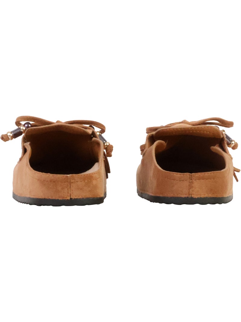 Mules Plates à Enfiler Joia Camel - Kiabi