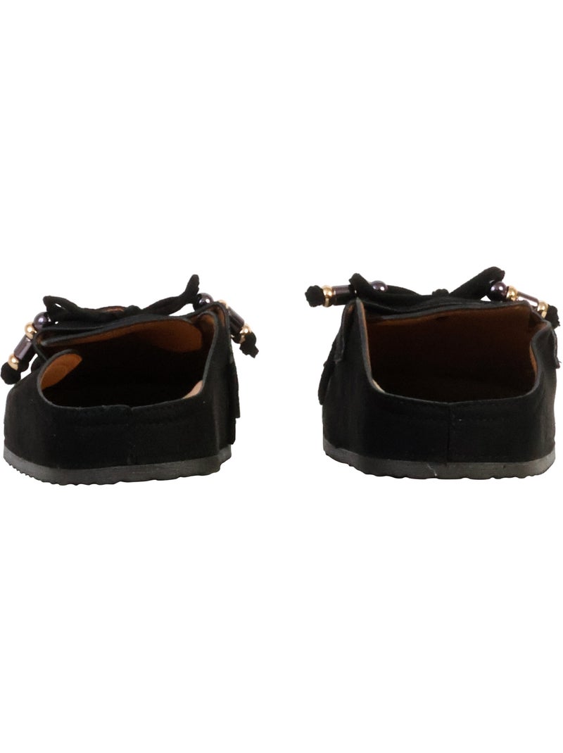 Mules Plates à Enfiler Joia Noir - Kiabi