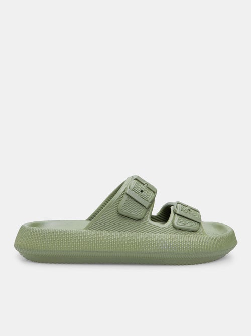 Mules plates avec brides BATA - Kiabi