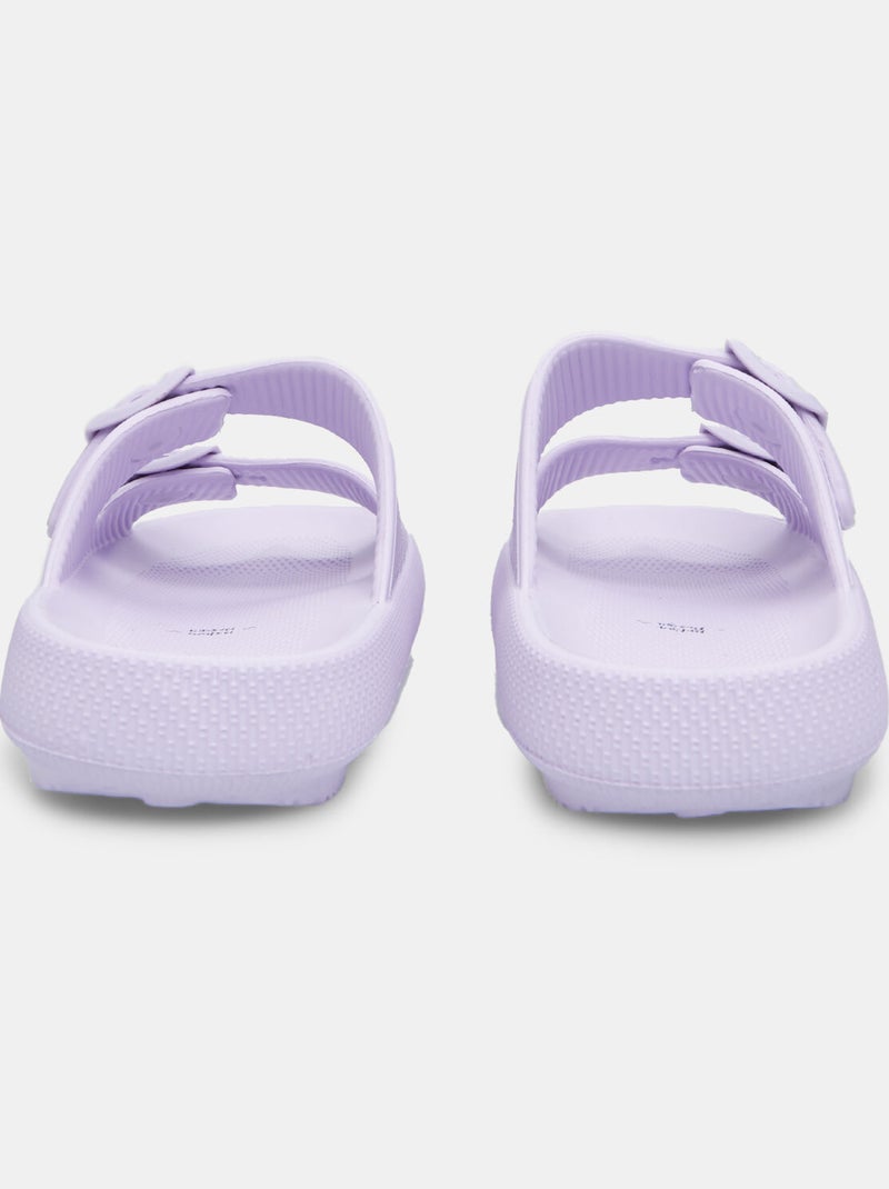 Mules plates avec brides BATA Violet - Kiabi