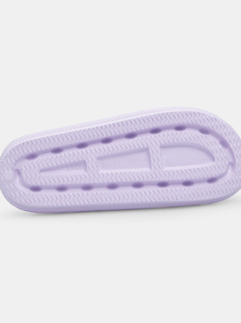 Mules plates avec brides BATA Violet - Kiabi