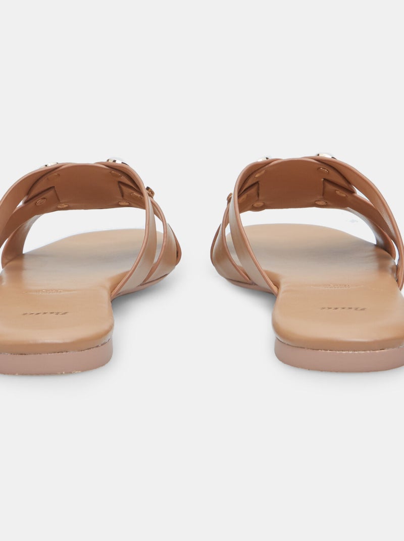 Mules plates BATA Bronze - Kiabi