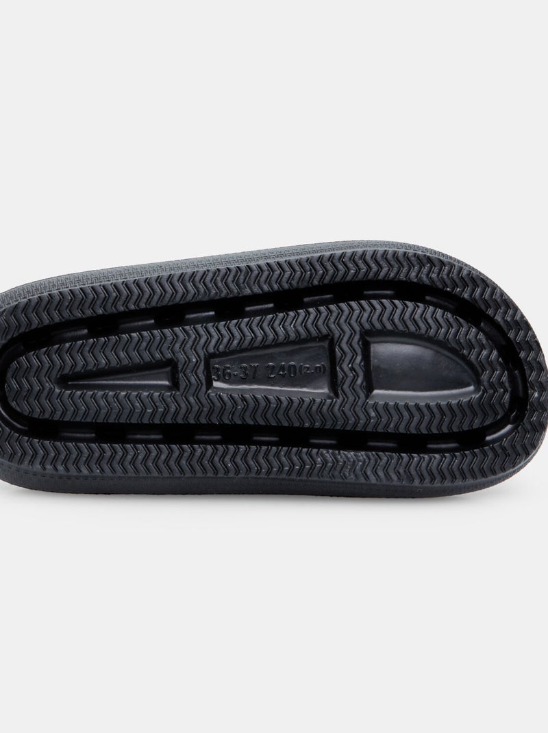 Mules plates BATA Noir - Kiabi