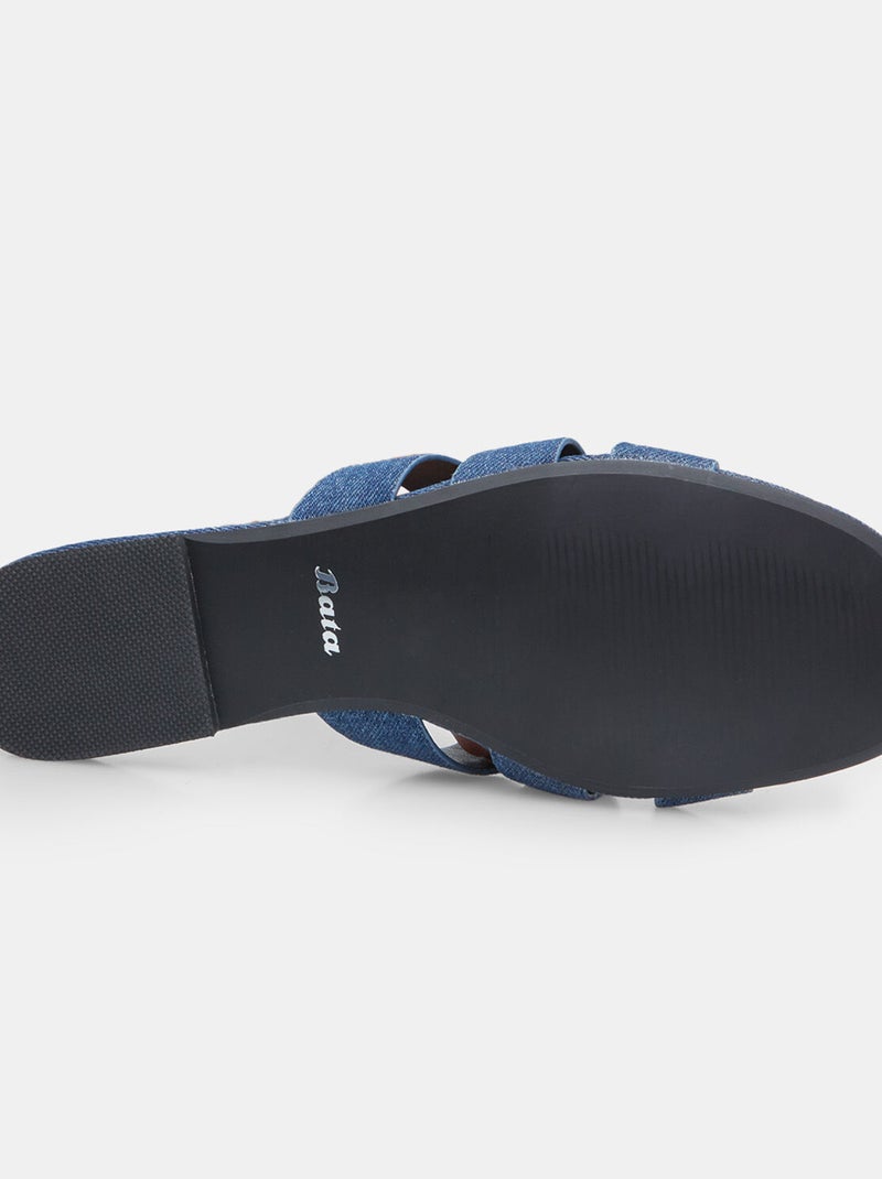 Mules plates BATA Noir - Kiabi