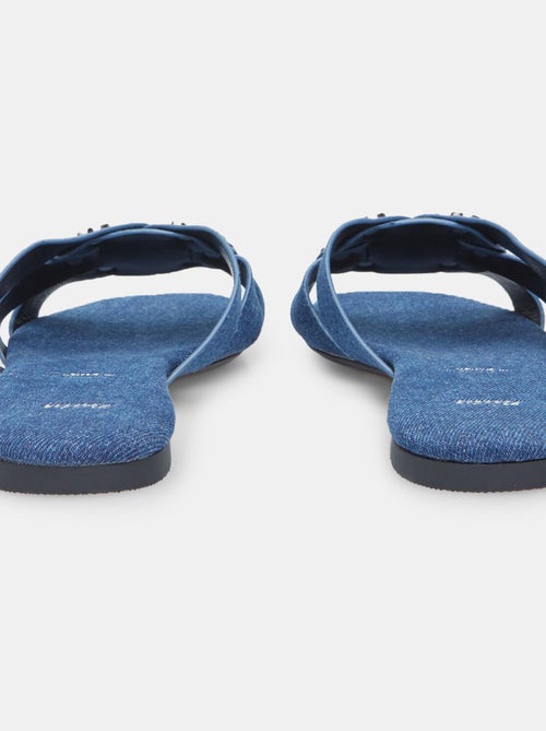 Mules plates en denim BATA - Kiabi