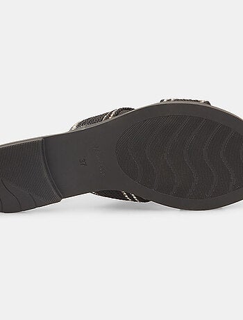 Mules plates tressées BATA