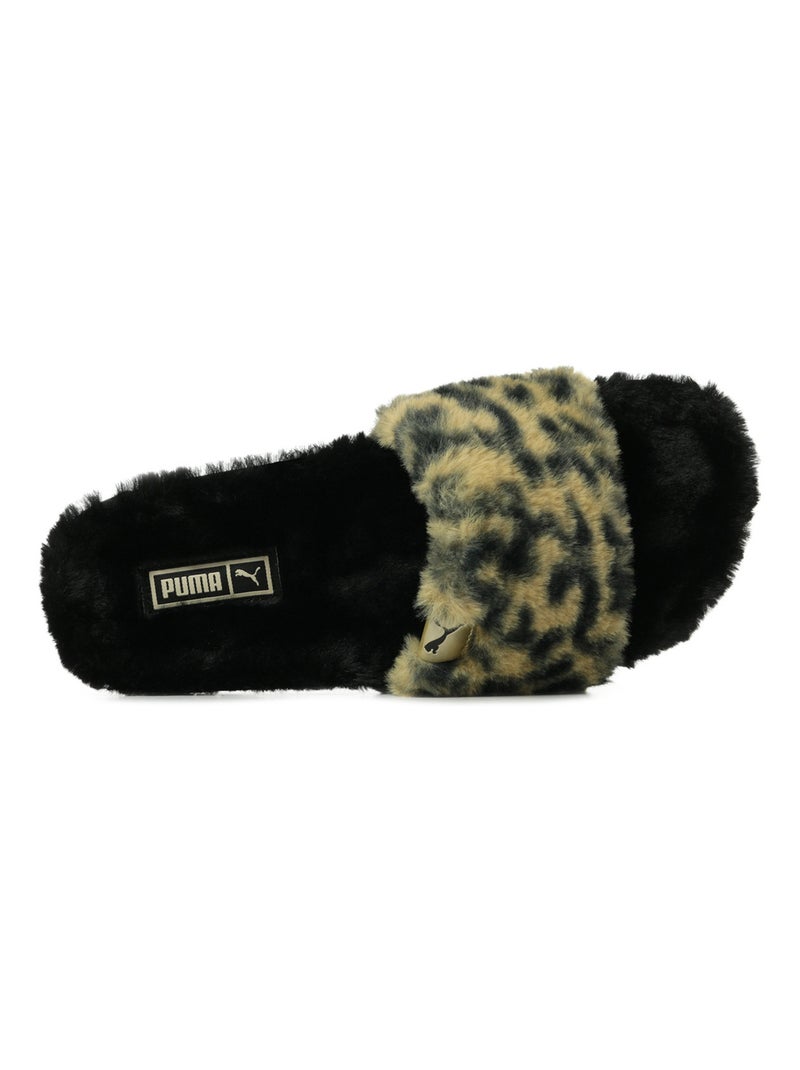 Mules PUMA Leadcat 2.0 Wns Fluff Safari Noir - Kiabi