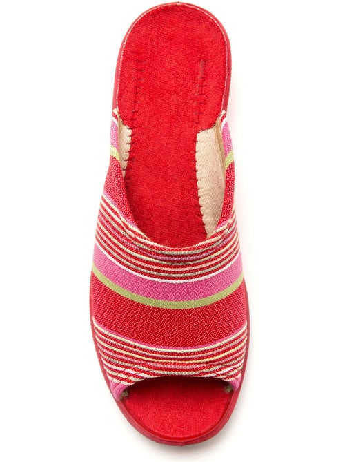 Mules rayées - PEDICONFORT - Kiabi