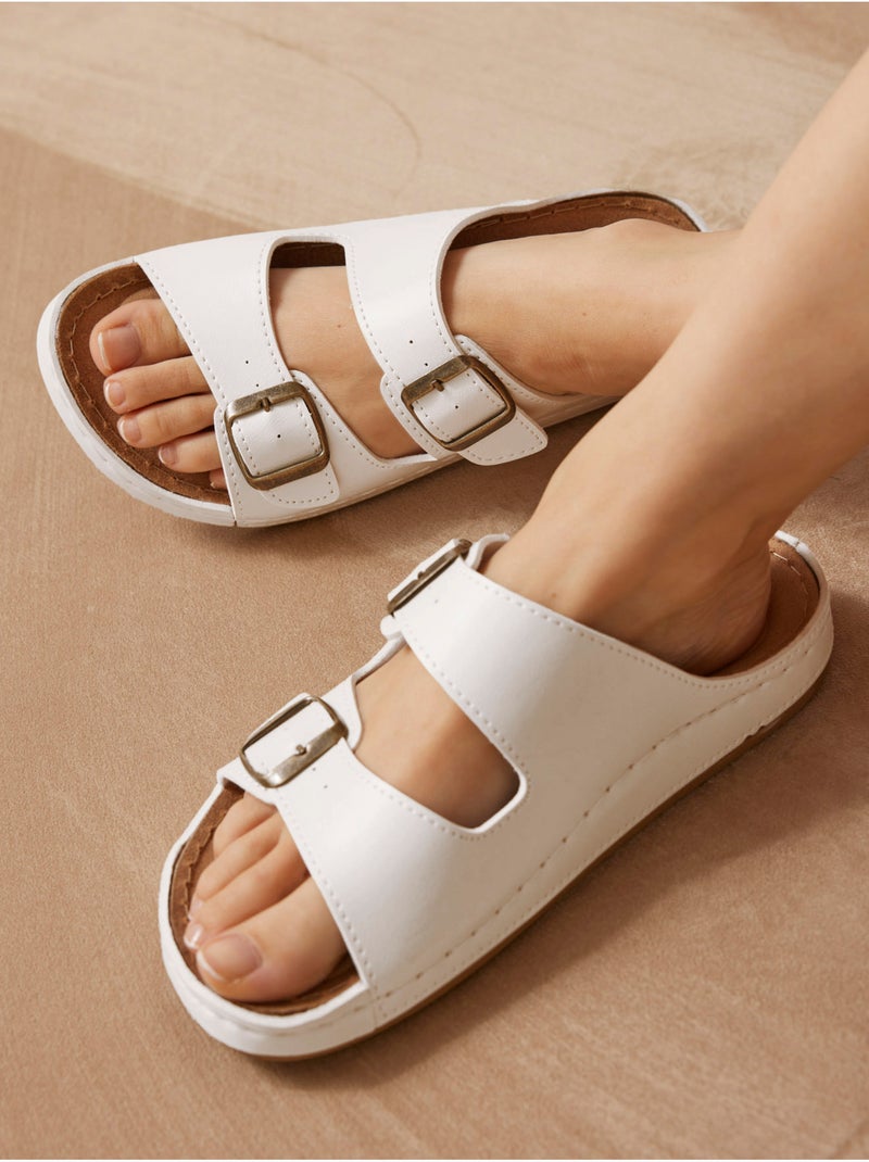 Mules réflexologie - PEDICONFORT Blanc Blanc - Kiabi