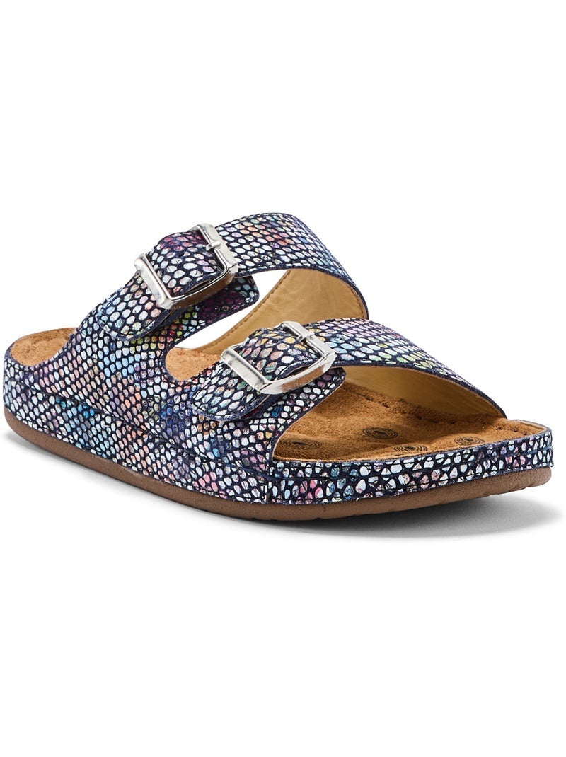 Mules réflexologie - PEDICONFORT Bleu Multicolore - Kiabi