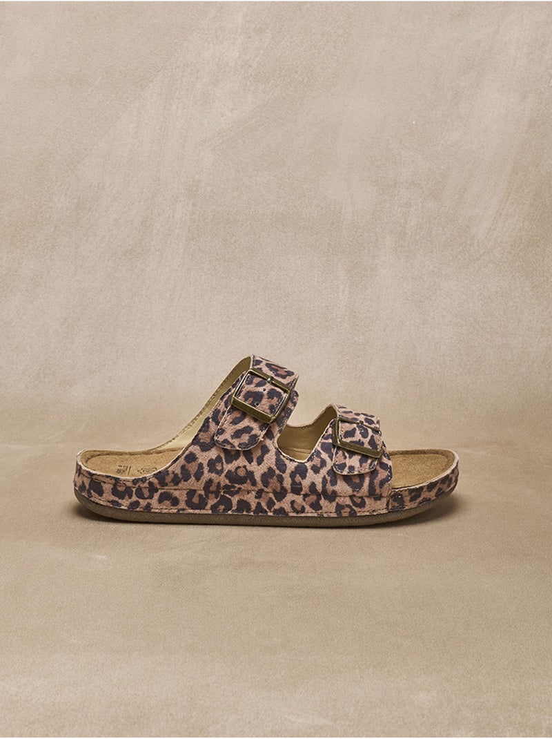 Mules réflexologie - PEDICONFORT Marron/Beige/Noir - Kiabi