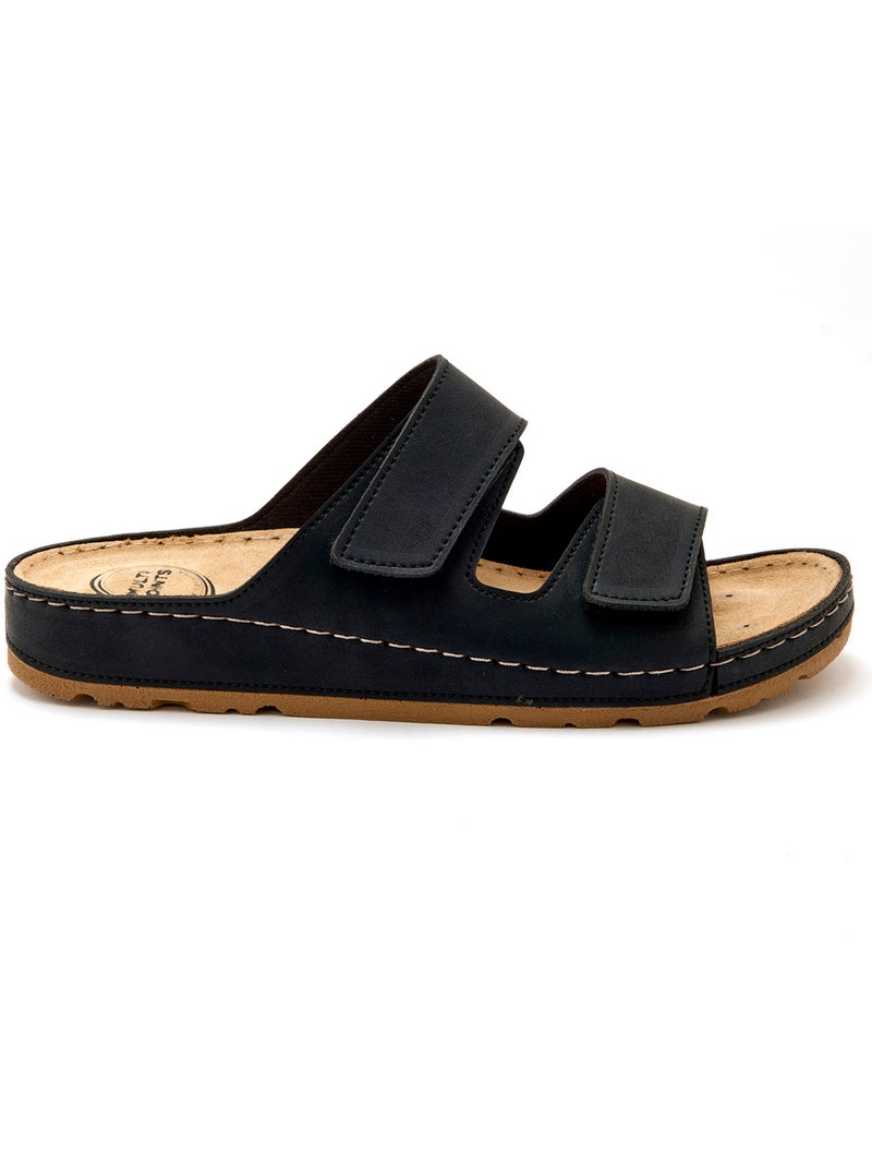 Mules réflexologie plantaire homme - PEDICONFORT Noir Noir - Kiabi
