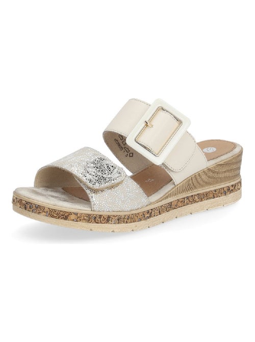 Mules Remonte Blanc - Kiabi