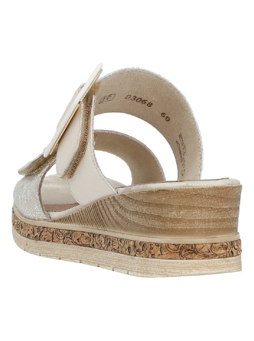 Mules Remonte Blanc - Kiabi