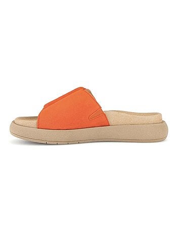 Mules s en cuir velours
