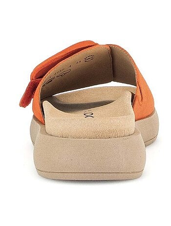 Mules s en cuir velours