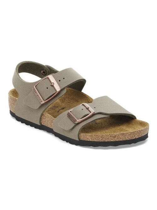 Mules / Sabots en Cuir Birkenstock - Kiabi