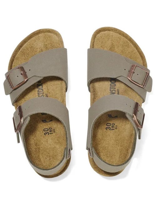 Mules / Sabots en Cuir Birkenstock - Kiabi
