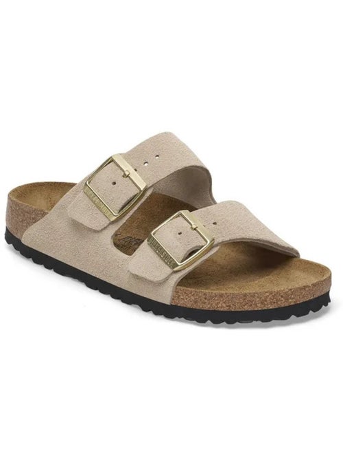 Mules / Sabots en Cuir Birkenstock - Kiabi