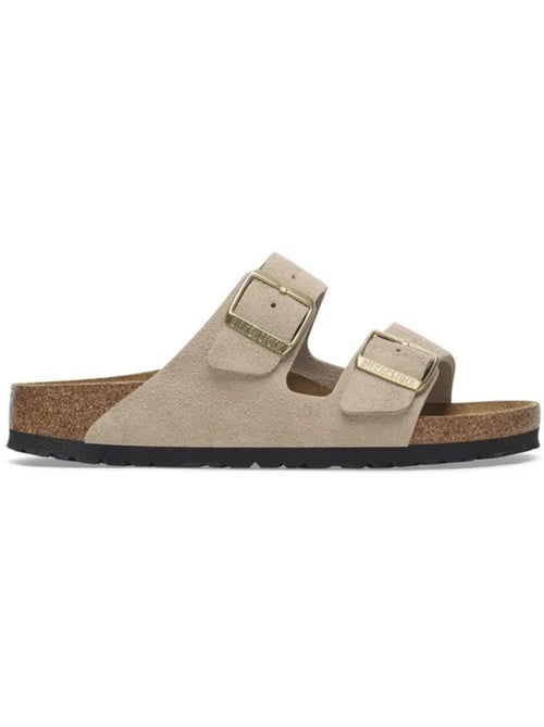 Mules / Sabots en Cuir Birkenstock - Kiabi