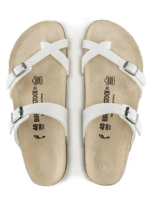 Mules / Sabots en Cuir Birkenstock - Kiabi
