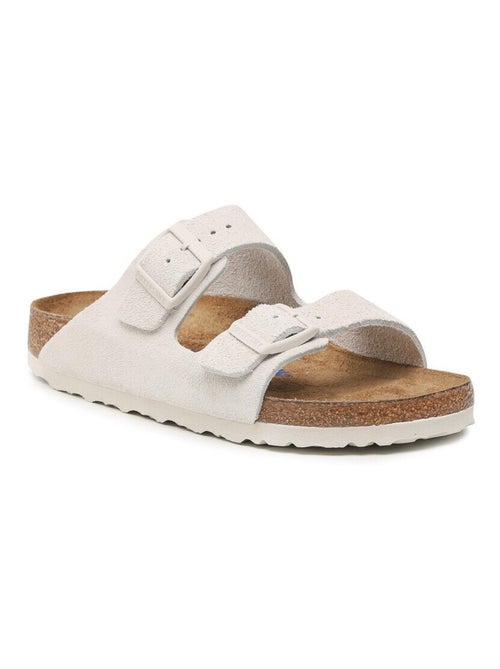 Mules / Sabots en Cuir Birkenstock - Kiabi
