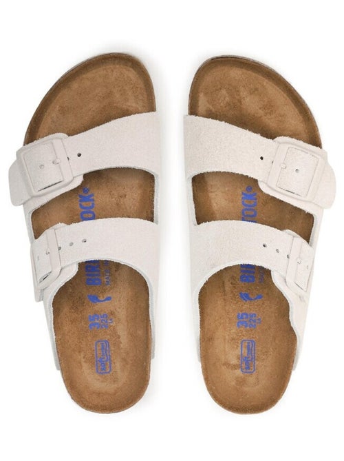 Mules / Sabots en Cuir Birkenstock - Kiabi