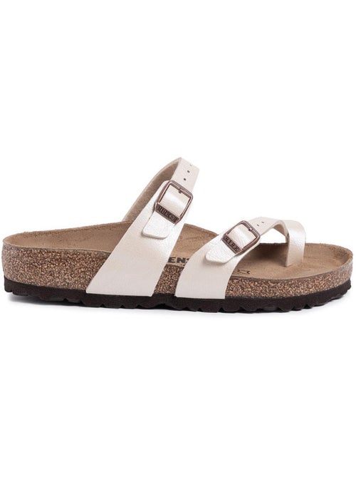Mules / Sabots en Cuir Birkenstock - Kiabi