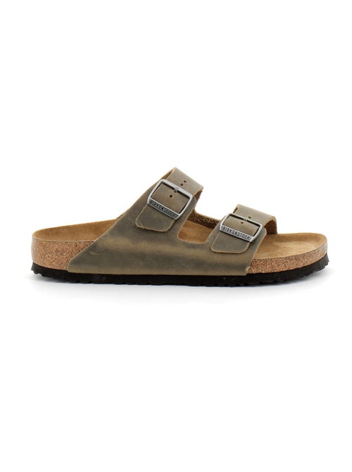 Mules / Sabots en Cuir Birkenstock - Kiabi