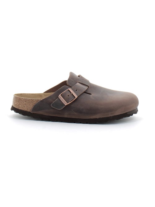 Mules / Sabots en Cuir Birkenstock - Kiabi