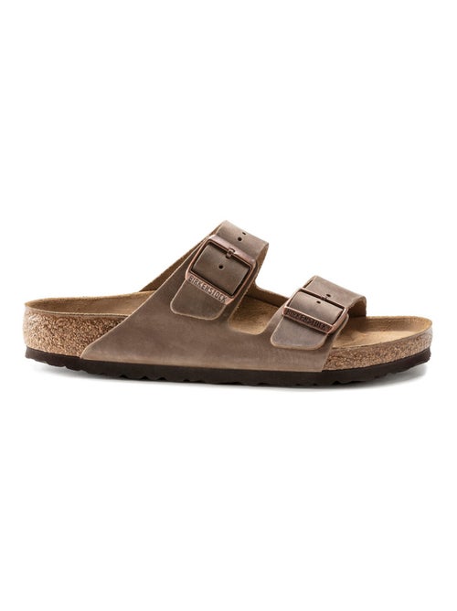 Mules / Sabots en Cuir Birkenstock - Kiabi