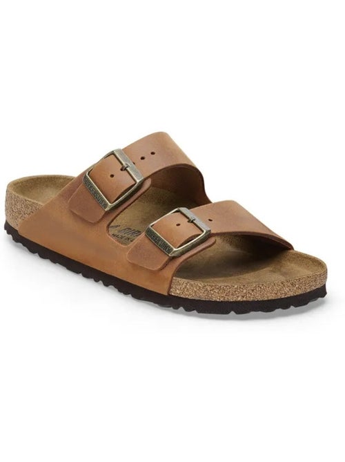 Mules / Sabots en Cuir Birkenstock - Kiabi