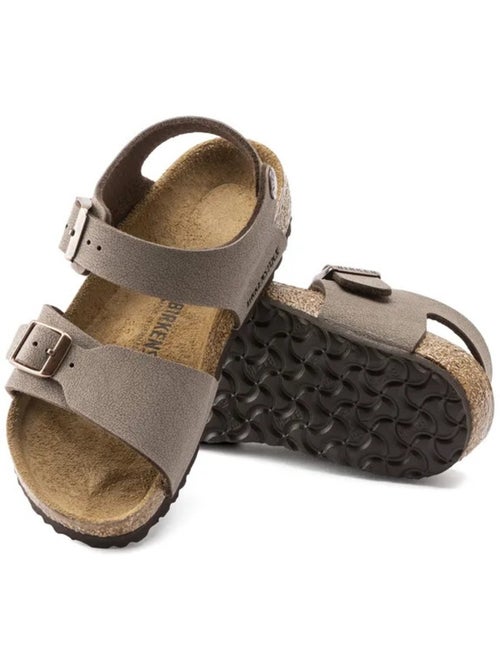 Mules / Sabots en Cuir Birkenstock - Kiabi