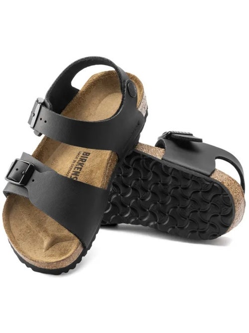 Mules / Sabots en Cuir Birkenstock - Kiabi