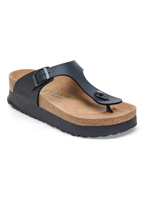 Mules / Sabots en Cuir Birkenstock - Kiabi