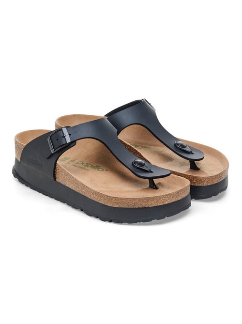 Mules / Sabots en Cuir Birkenstock - Kiabi